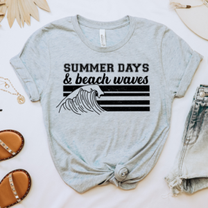 SUMMER DAYS & BEACH WAVES - DTF TRANSFER