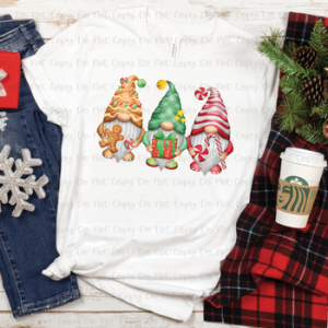 CHRISTMAS CANDY GNOMES - DTF TRANSFER