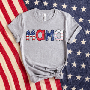 PATRIOTIC MAMA - DTF TRANSFER