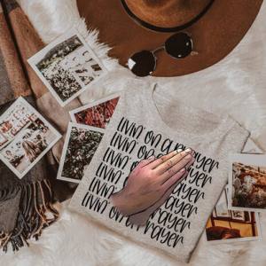 LIVING ON A PRAYER *OLLIE & CO. EXCLUSIVE* - DTF TRANSFER