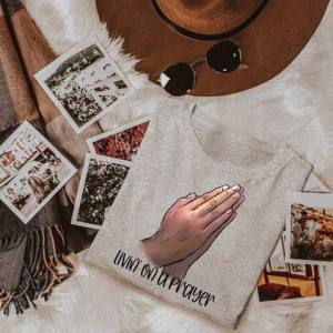 LIVING ON A PRAYER *OLLIE & CO. EXCLUSIVE* - DTF TRANSFER