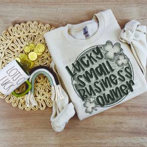 LUCKY  SMALL BUSINESS OWNER - DTF TRANSFER