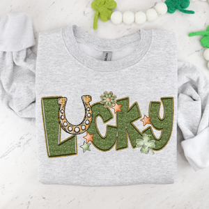 LUCKY WORD ART - DTF TRANSFER