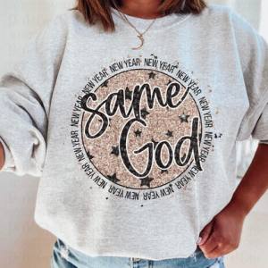 NEW YEAR SAME GOD - DTF TRANSFER