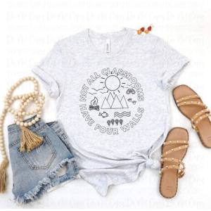 NOT ALL CLASSROOMS HAVE FOUR WALLS - DTF TRANSFER