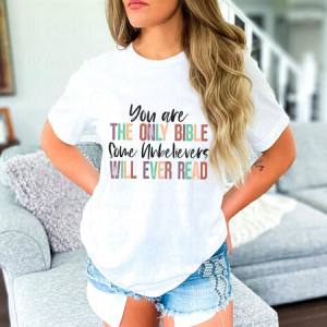 ONLY BIBLE - DTF TRANSFER