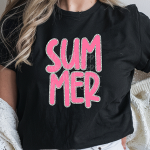 PINK SILVER SUMMER - DTF TRANSFER