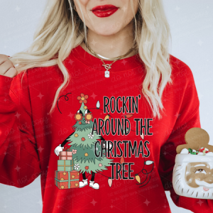 ROCKIN' AROUND THE CHRISTMAS TREE - DTF TRANSFER