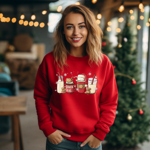 SANTA COFFEE - DTF TRANSFER