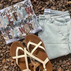 SHE HAS JUST ONE FLAW - DTF TRANSFER