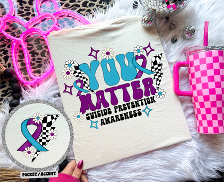 FIGHT FOR A CURE *OLLIE & CO. EXCLUSIVE* - FRONT+BACK - DTF TRANSFER - Image 24