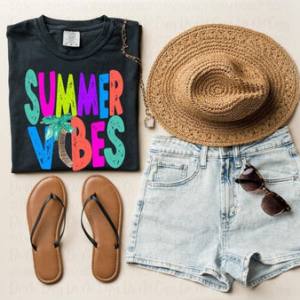 SUMMER VIBES - DTF TRANSFER