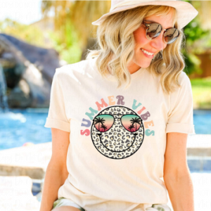SUMMER VIBES SMILE - DTF TRANSFER
