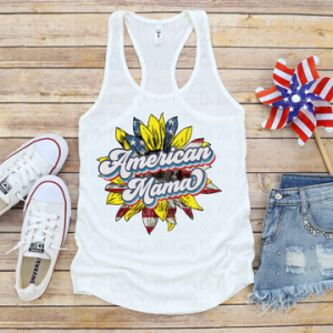 AMERICAN MAMA - DTF TRANSFER