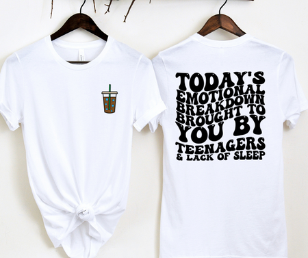 EMOTIONAL BREAKDOWN - FRONT+BACK - DTF TRANSFER - Image 10