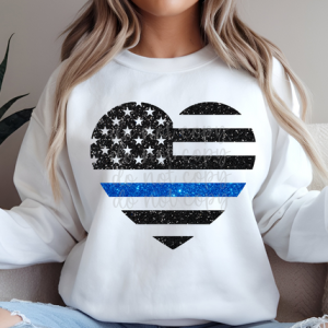 THIN LINE HEART - DTF TRANSFER